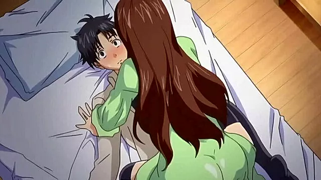 Hot Japanese Stepsister Fucks 18yo Stepbrother - Hentai Creampie & Cum in Mouth