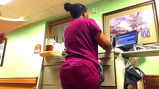 NURSE WITH A ROUND PLUMP ASS!!!!