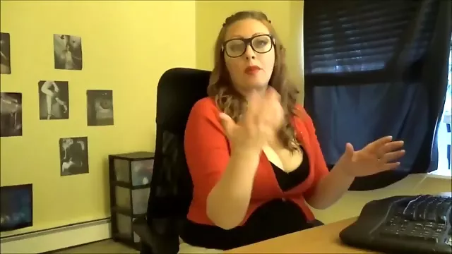Office worker buttcrack