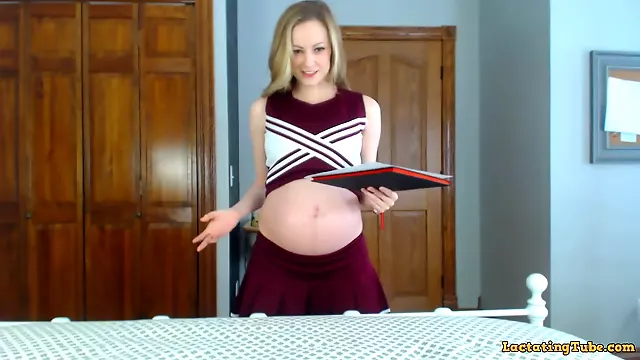Brooke Marie Pregnant Cheerleader Bribes Coach