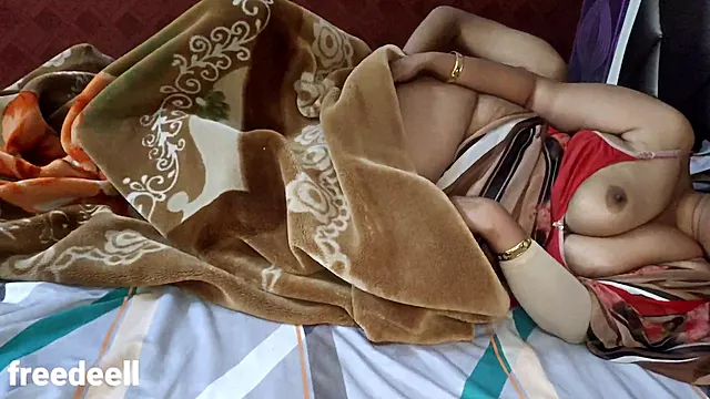 Desi mom cheats with stepson while teaching him sex ed as he creampies her!