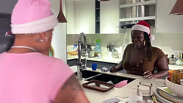 LESBIAN ORGY CHRISTMAS PARTY