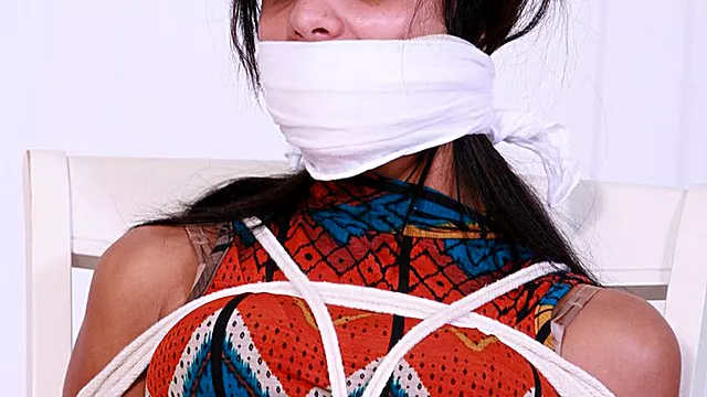 Cute Mandy Stalked, Tightly Tied Up, Sweaty Sockgagged & Held Captive by her Deranged Stalker! RE ENCODE 2025 *NEW PREVIEW*