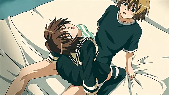 Nipple sucking, anime