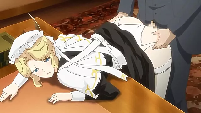 Busty Maid Anime Gets Fucked Hard By Horny Master For Hot Orgasm