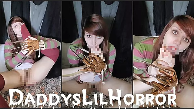 Mrs Krueger Self Foot Worship