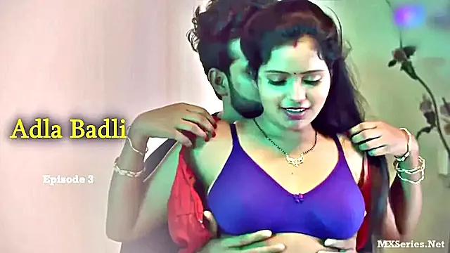 Indian Adla Badli Ignites Passionate Heat