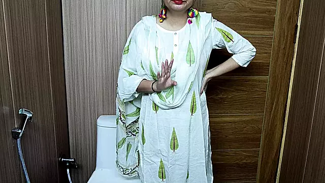 Desi Stepmom Fucks Step Son in Bathroom - Full HD 4K Punjabi Video
