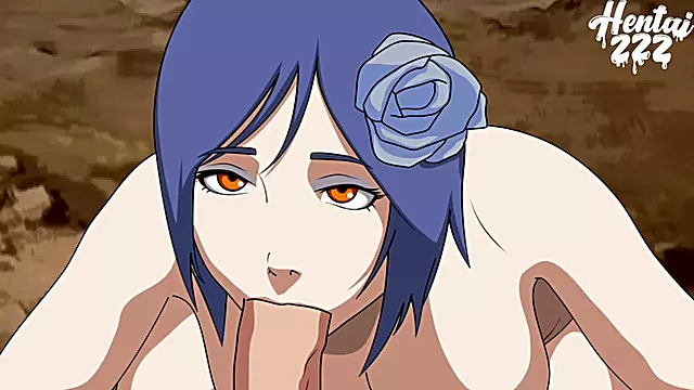 Uncensored Video Konan Naruto Hentai Anime