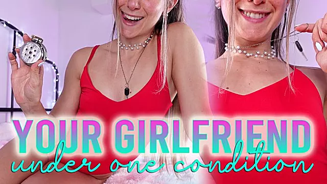 Your girlfriend under one condition - Permanent chastity Femdom role play