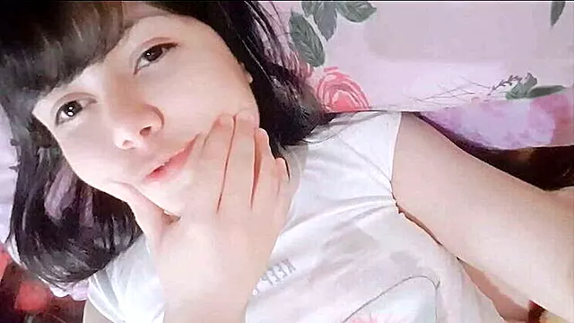 Hana Lily - Virgin Teen Masturbating Solo with Closeup Pussy Action