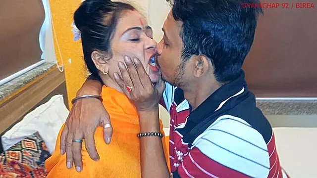 Hot Indian Sanyasini Monk First Time Sex with Hotel Manager - Desi Bhabhi Fingering & Blowjob