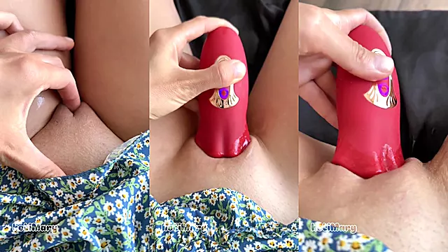 FPOV: CRAZY PUSSY LICKING TOY MAKE ME BIG SQUIRT exclusive for shorties