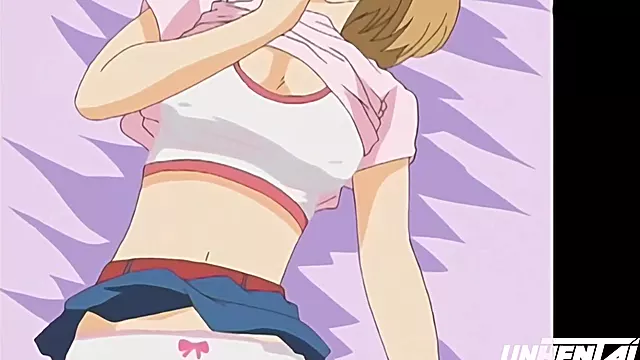 Step Sister Caught Masturbating in Uncensored Hentai [Subtitled]