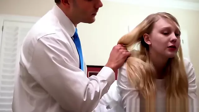 Cute lesbian Mormon babe Casey licks her highschool friend