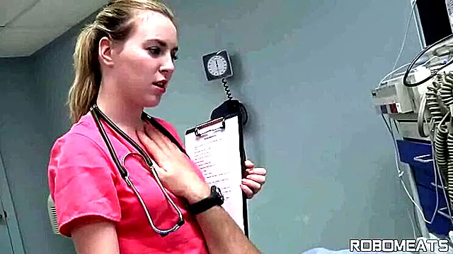 Nurse Madison Freezes Time for Wild Fetish Fun with Brock Davis