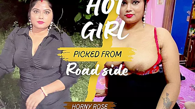 Hot Girl Picked From Road Side