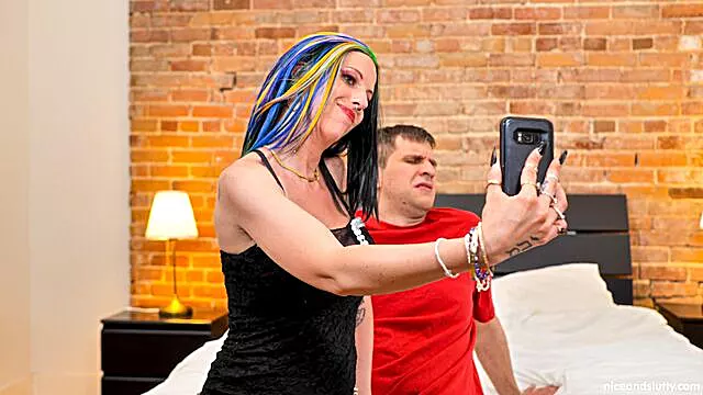 Marl ne Ruby's brunette porn by Nice and Slutty