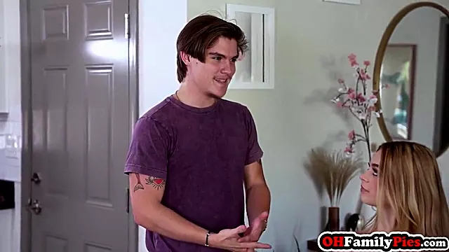 Stepbro Stuck It In Wet Donut In Front Of My Best Friends With Molly Little