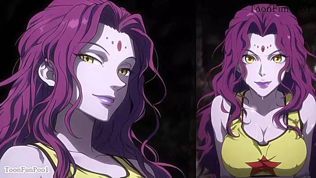 Hunter x Hunter - big tits Zazan blow job animation by toonfunpool