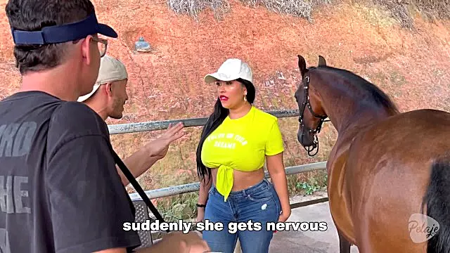 Puss's big boobs big ass scene