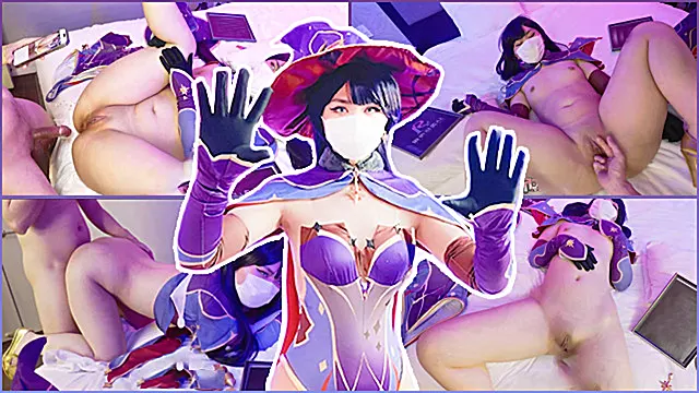 Genshin Impact Mona Desperate for Mora in Adult Video