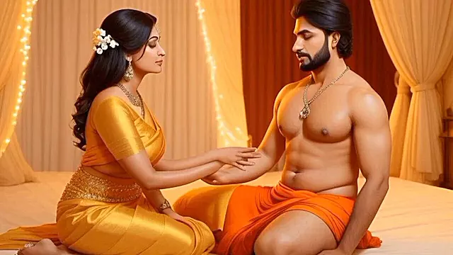 Indian couple gets wild watching porn together and enjoying rough sex