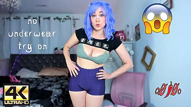 4K TRANSPARENT LEOTARDS TRY ON
