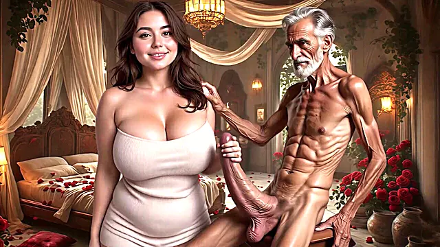 Big Tits Asian Teen wants to get Fucked By Old Grandpa