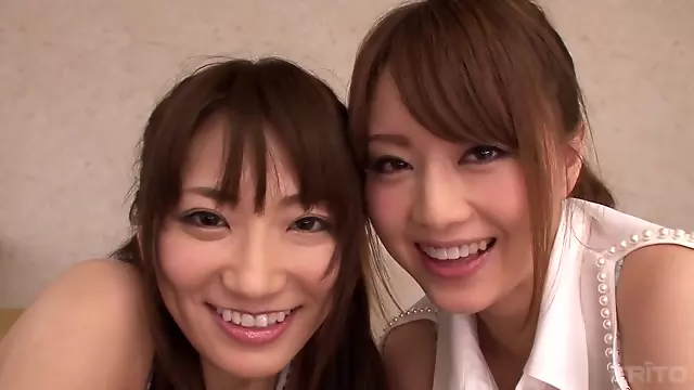 Lucky Guy Shares a Room with Horny Sister Duo - TeensOfTokyo