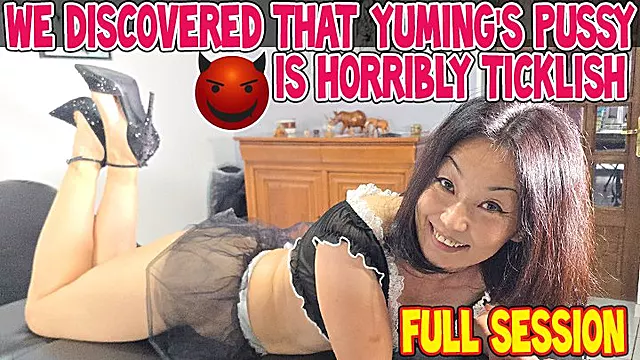 WE DISCOVERED THAT YUMING'S PUSSY IS HORRIBLY TICKLISH : FULL SESSION - HD WMV