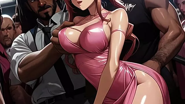 Watch Spicy Toons: Aerith In A Mosh Pit