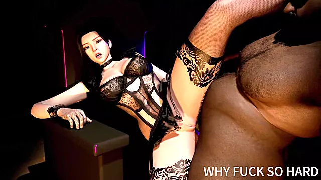 3D Big Boobs Asian MILF Cheating with Her BBC Boss