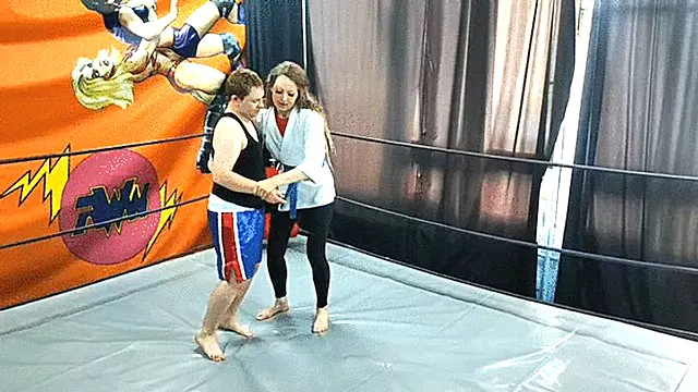 Throws and holds demonstration