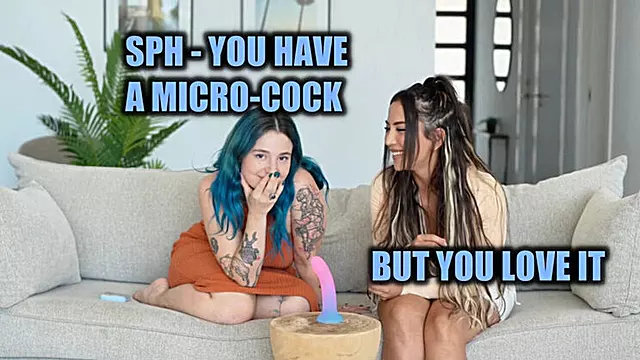 SPH JOI with Khalamite & Itsxlilix - Small Dick Humiliation in French