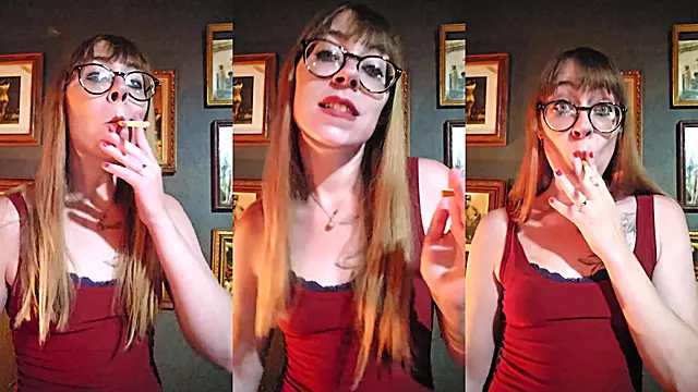 Redhead Smoking Fetish