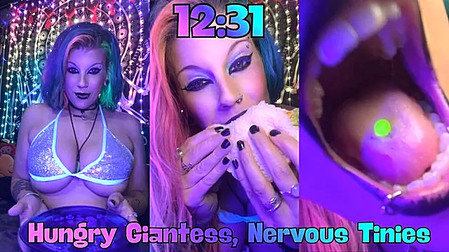 12:31:- Hungry Giantess, Nervous Tinies