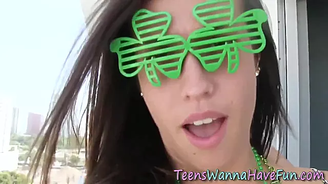 Partying Teen 18+ Ass Spunked