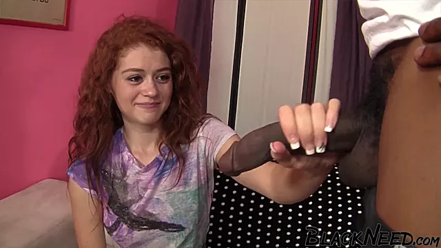 18 Year Old Amateur Gets A Big Facial From A BBC