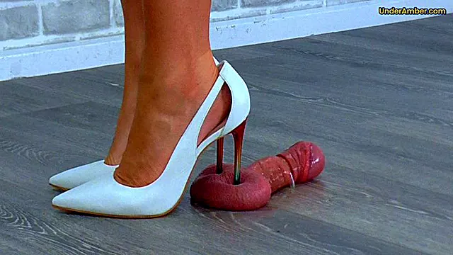 D56 Balls Cam - Dancing On Your Cock & Balls Until You Cum Under My White Stilettos
