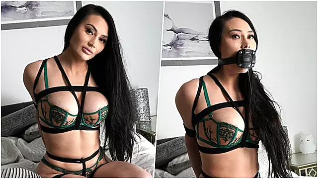 Jamie Knight in Deep Gags Challenge! (+BTS) (4K)