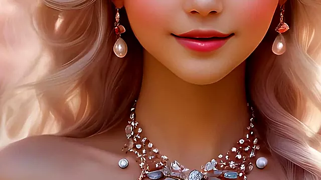 سفید الماس, زن لخت, مروارید سفید, زن سفید