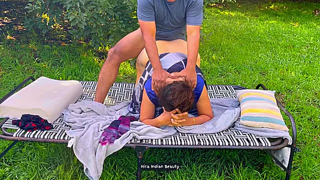 Rare Outdoor Saree Sex - I Am Anal Fucking My Stepdaughter in Law - Rough Doggy Position and Loud Moaning
