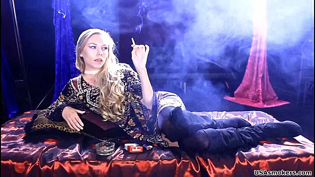 Milf Blondine, Milf Ryger, Old Smoking Fuck