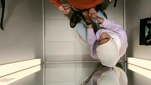 Amatur Remaja, Pancut Dalam Mulut, Orang Indonesia Jilbab, Remaja Indonesia, Telan Air Mani