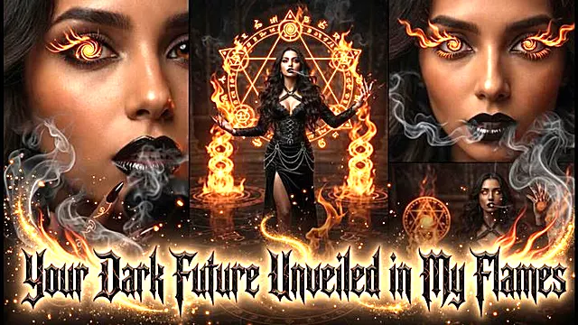 Your Dark Future Unveiled in My Flames