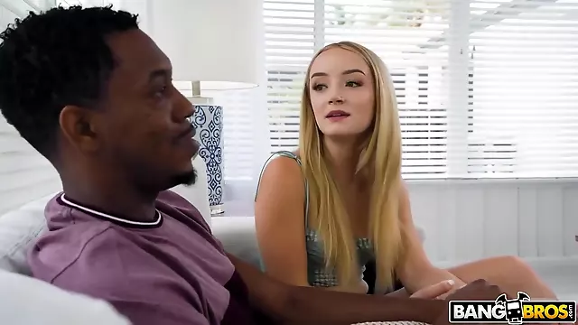 Blonde Interracial, Irklararası Yarak, Surata Vurma, Büyük Penis, Büyük Yarak, She Like Dick