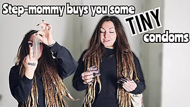 Step-mommy buys you tiny condoms sph MP4