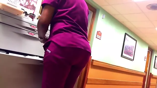 NURSE WITH A ROUND PLUMP ASS!!!!