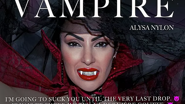 297 ALYSA VAMPIRE HALLOWEEN BLOWJOB